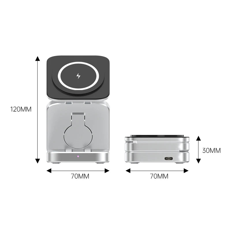 Fold Pro - 3 in 1 Wireless Charging Station